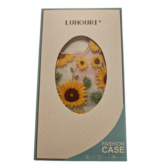 LUHOURI for iPhone 15 Pro Case with Screen Protector - Crystal Clear Cover - Picture 3 of 3